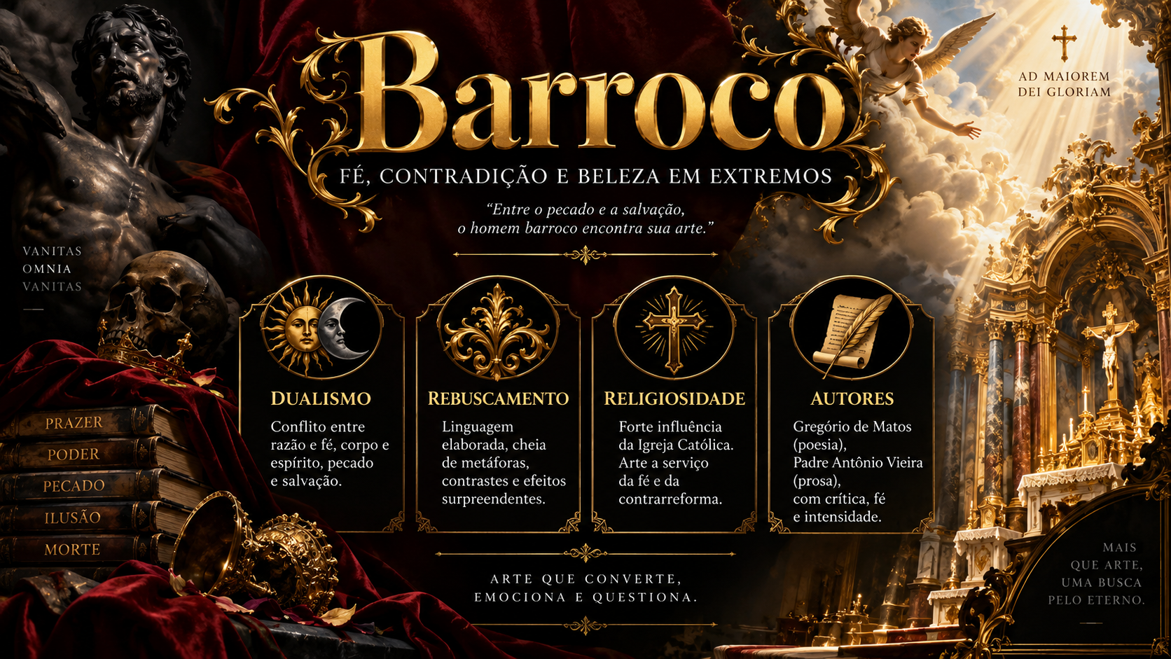 Slide de Literatura: Barroco
