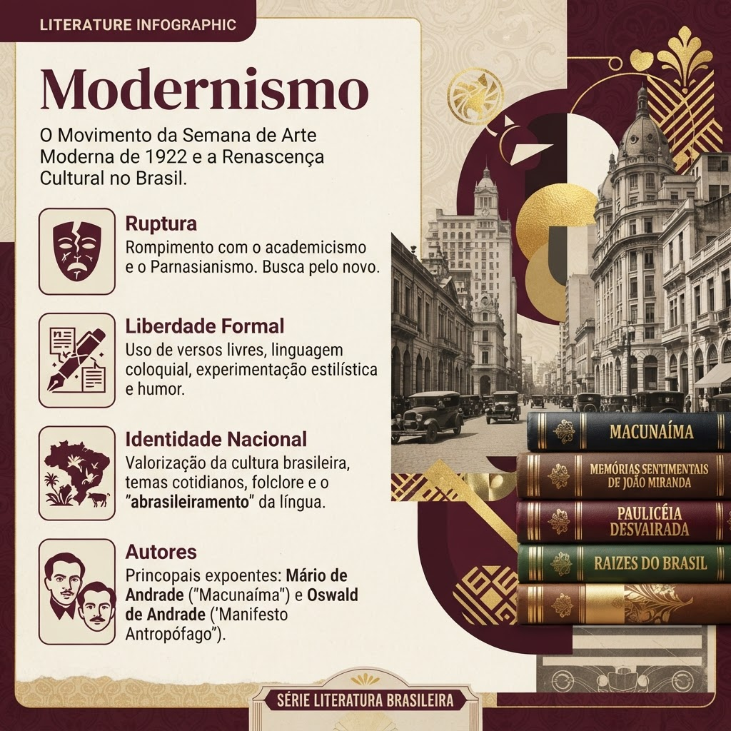 Slide de Literatura: Modernismo
