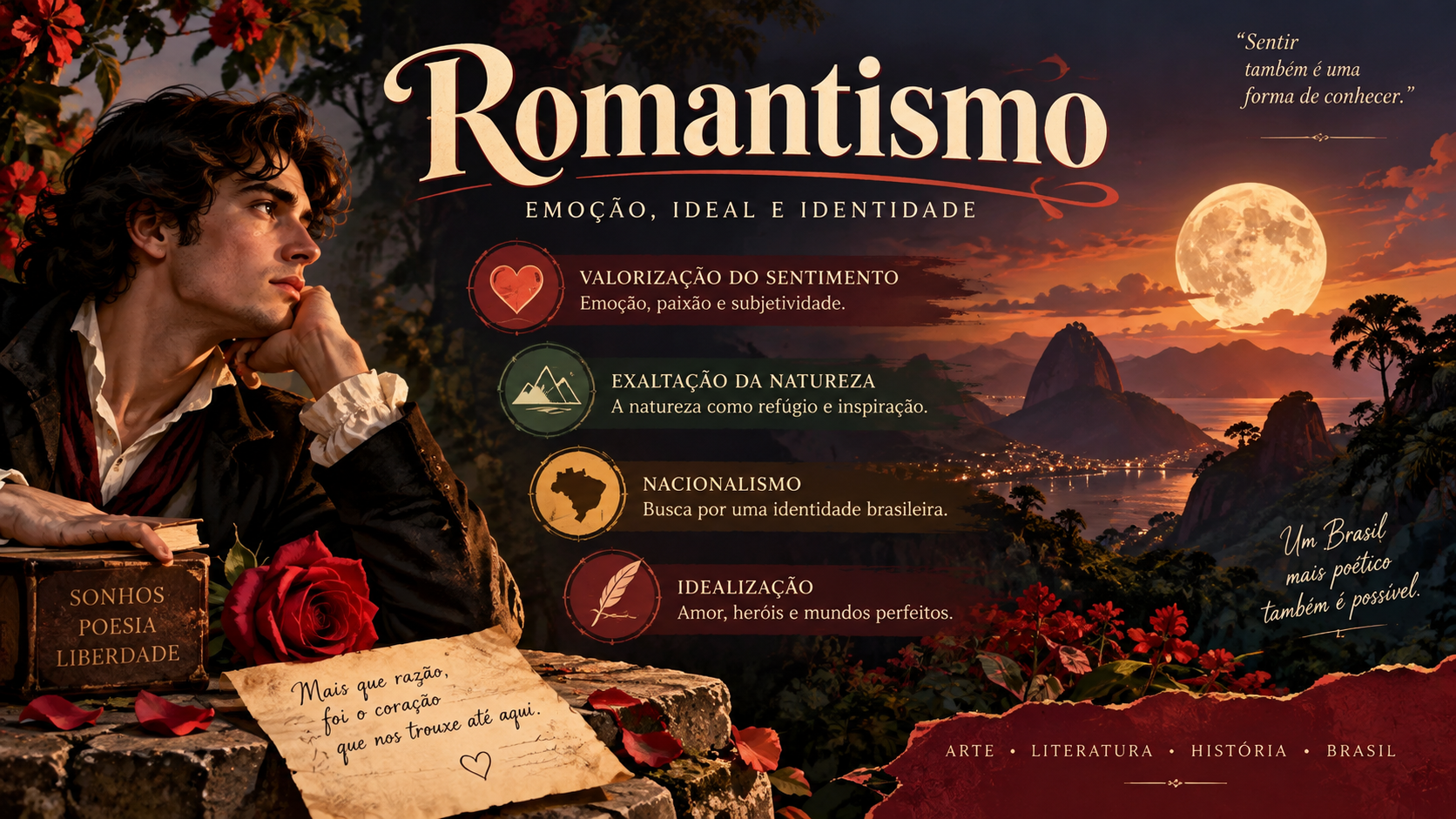 Slide de Literatura: Romantismo